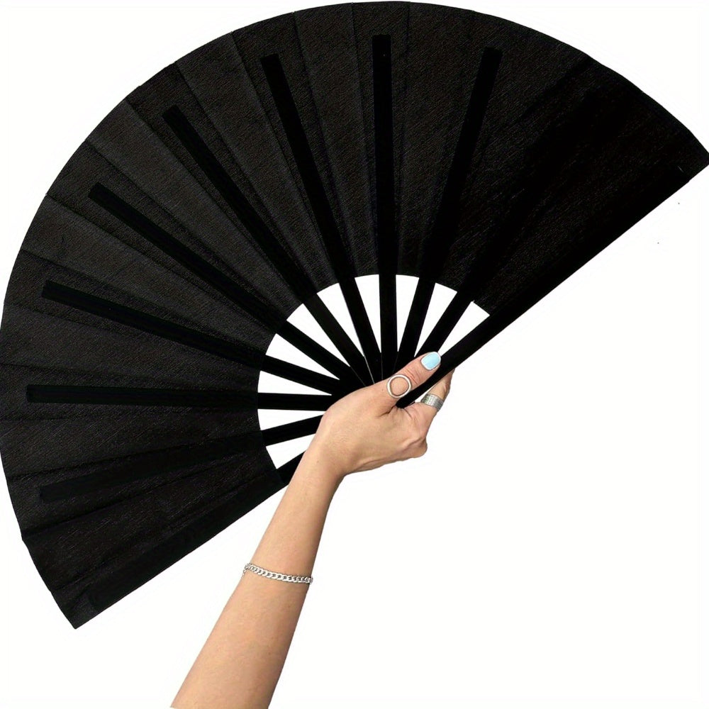 13inch Large Rave Fan - Popping Fan Clacking Fans for Line Dancing