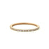 Elegant rose gold diamond eternity band with sparkling pavé stones, perfect for unique style