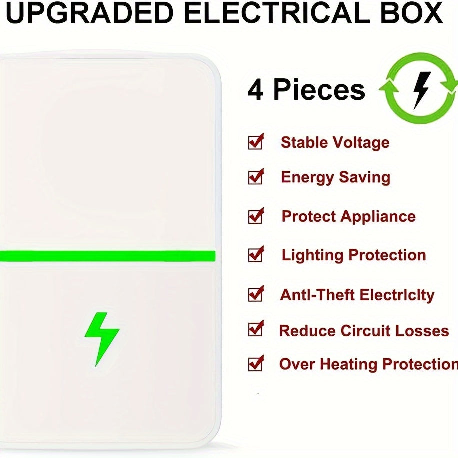Household Stopping Tile Energy -saving Equipment, Magic Electrcity-saving Box, High-Efficiency Household Stable Voltage Balance Current Equipment Uniquely Yours Designs
