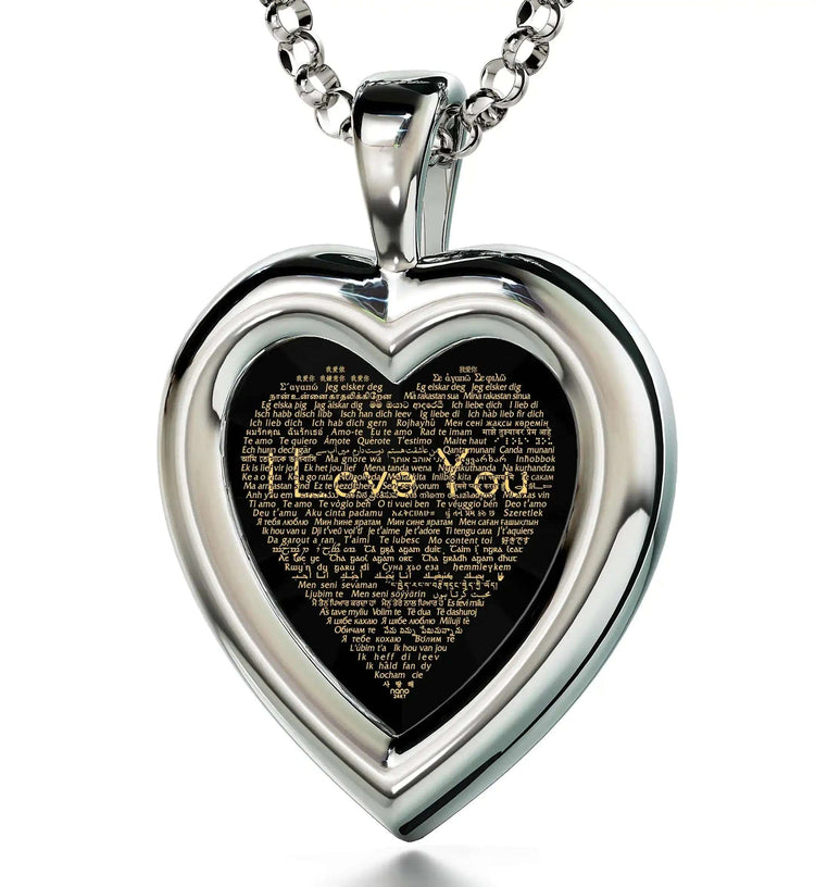 925-Silver-Heart-Jewelry-Set-I-Love-You-Necklace-in-120-Languages-and-Crystal-Earrings-Uniquely-Yours-Designs-84425128_8349ba0f-1ee4-4677-8bc6-31ba1f4fee0b - Uniquely Yours Designs
