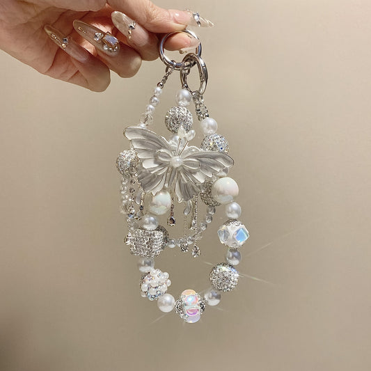 Luxurious Phone Chain - Acrylic Butterfly Phone Chain