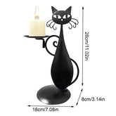 Black-Cat-Candle-Holder-Uniquely-Yours-Designs-84360788 - Uniquely Yours Designs