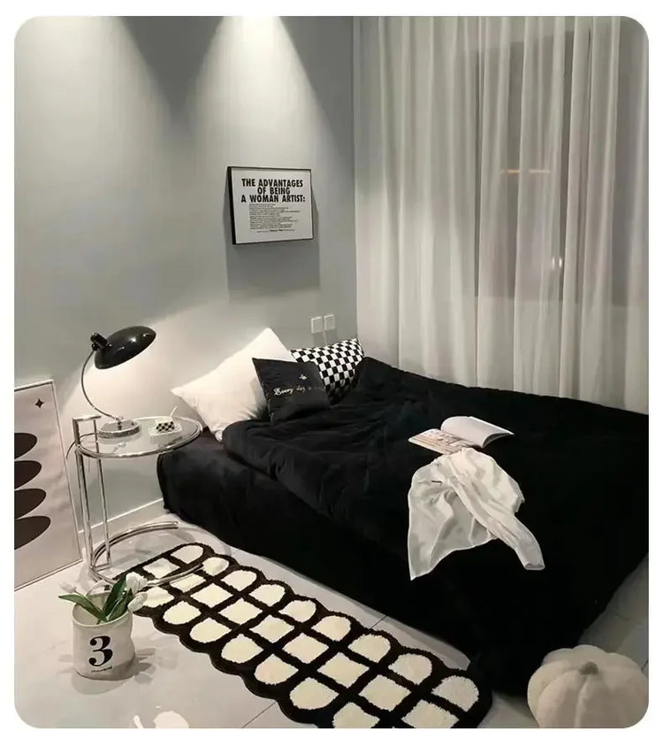 Black-_-White-Runner-Rugs-Uniquely-Yours-Designs-84277347 - Uniquely Yours Designs