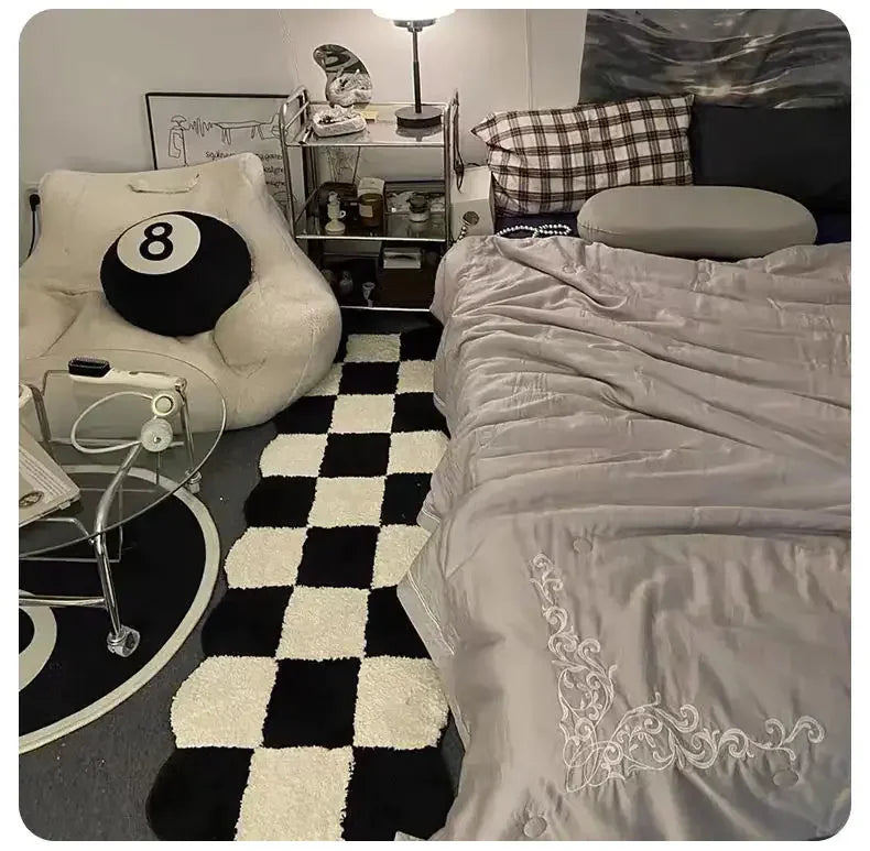 Black-_-White-Runner-Rugs-Uniquely-Yours-Designs-84279033 - Uniquely Yours Designs