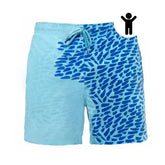 Children-Encounter-Water-Change-Color-Beach-Shorts-Swim-Trunks-Uniquely-Yours-Designs-84463329 - Uniquely Yours Designs