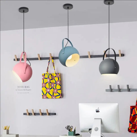 Colorful-Spot-Pendant-Lights-Uniquely-Yours-Designs-84407770 - Uniquely Yours Designs