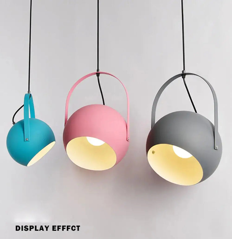 Colorful-Spot-Pendant-Lights-Uniquely-Yours-Designs-84408045 - Uniquely Yours Designs