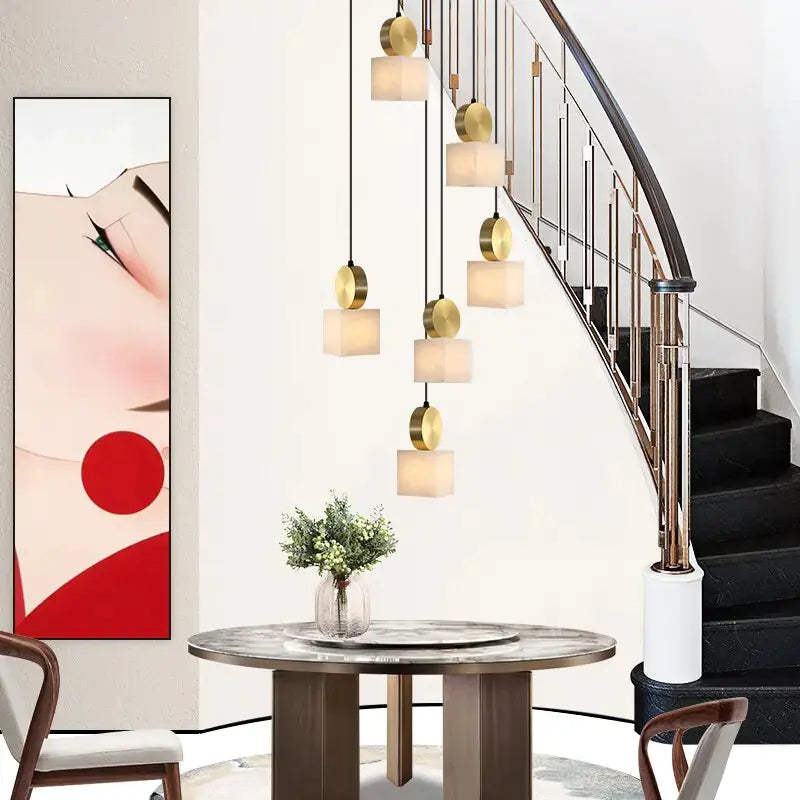 Creative-Marble-Squares-Pendant-Lights-Uniquely-Yours-Designs-84406554 - Uniquely Yours Designs