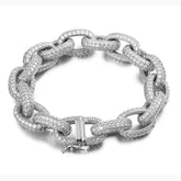 Heavy-Rock-Iced-Out-Cuban-Charm-Bracelets-Uniquely-Yours-Designs-84423635 - Uniquely Yours Designs