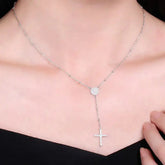 KALETINE-925-Sterling-Silver-Rosary-Necklaces-Trendy-Gold-Jewelry-Cross-Charms-Turkey-Evil-Eye-Necklace-Women-Accessories-Men-Uniquely-Yours-Designs-84420331 - Uniquely Yours Designs