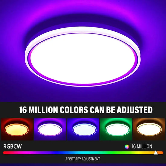 Living-Room-24W-Slim-Ceiling-Light-Uniquely-Yours-Designs-84409899 - Uniquely Yours Designs