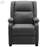 Massage-Recliner-Anthracite-Faux-Leather-Doba-84310236 - Uniquely Yours Designs