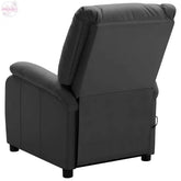 Massage-Recliner-Anthracite-Faux-Leather-Doba-84310312 - Uniquely Yours Designs