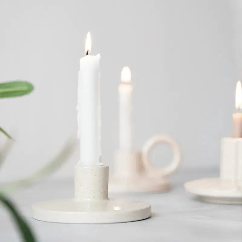 Nordic-Ceramic-Simple-Candle-Holder-Uniquely-Yours-Designs-84359499 - Uniquely Yours Designs