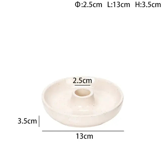 Nordic-Ceramic-Simple-Candle-Holder-Uniquely-Yours-Designs-84359685 - Uniquely Yours Designs