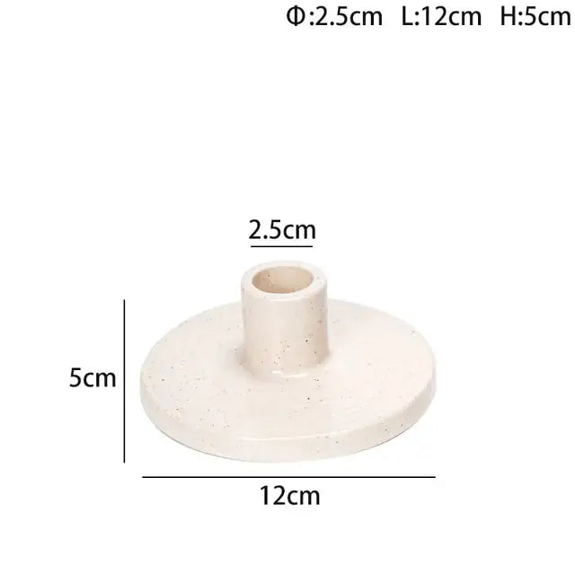 Nordic-Ceramic-Simple-Candle-Holder-Uniquely-Yours-Designs-84359953 - Uniquely Yours Designs