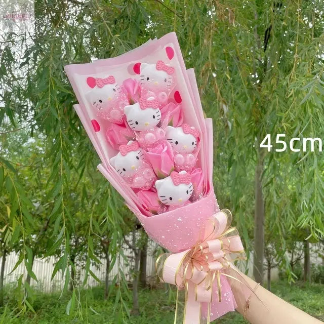 Plush-Dolls-Flower-Bouquet-Uniquely-Yours-Designs-84375091 - Uniquely Yours Designs