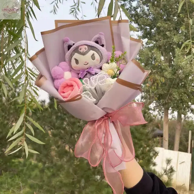 Plush-Dolls-Flower-Bouquet-Uniquely-Yours-Designs-84375822 - Uniquely Yours Designs