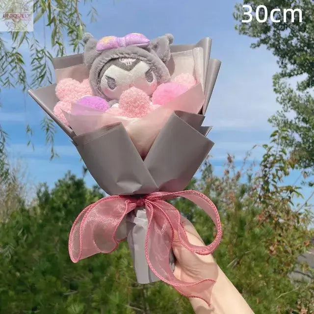 Plush-Dolls-Flower-Bouquet-Uniquely-Yours-Designs-84376435 - Uniquely Yours Designs
