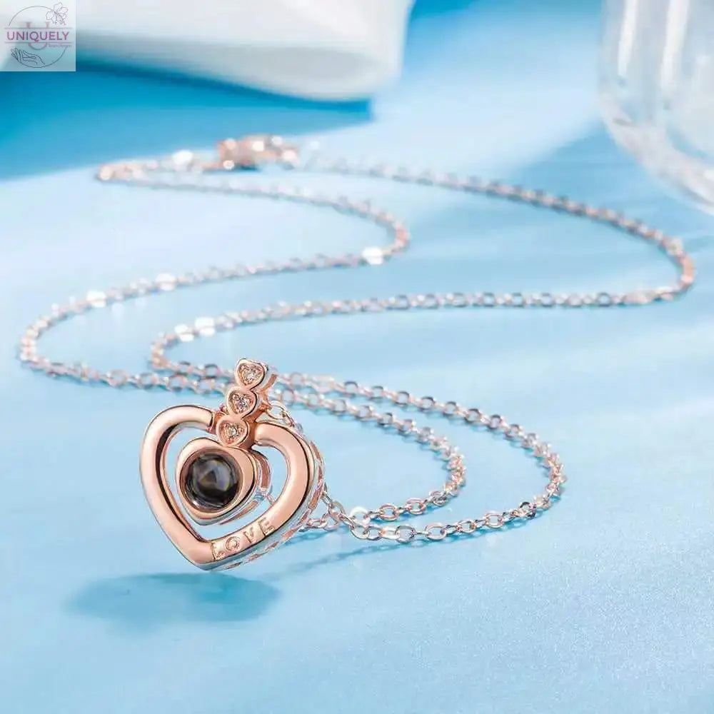 Projection Heart Pendant Uniquely Yours Designs