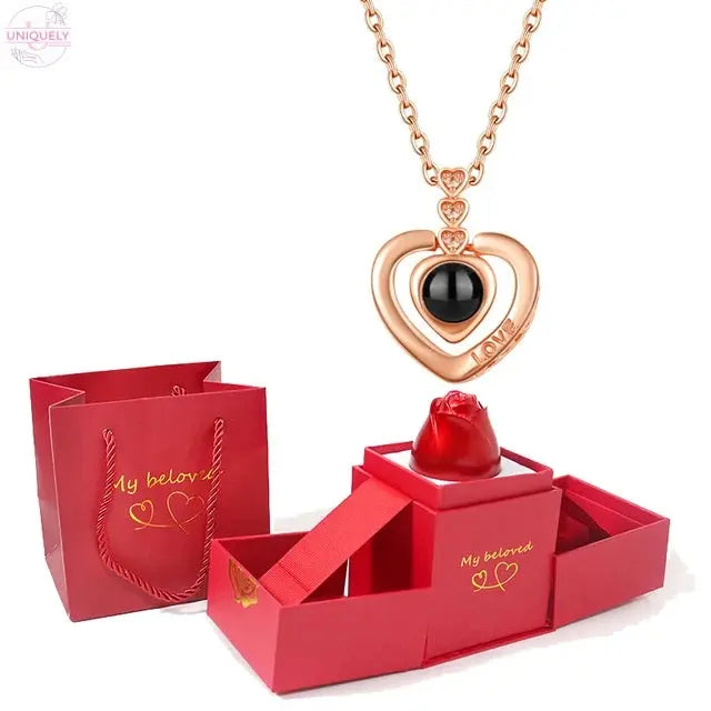 Projection Heart Pendant Uniquely Yours Designs