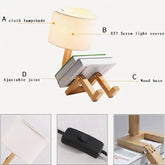 Robot-Shape-Table-Lamp-Uniquely-Yours-Designs-84418931 - Uniquely Yours Designs