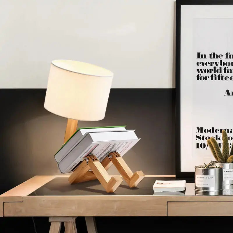 Robot Shape Table Lamp Uniquely Yours Designs