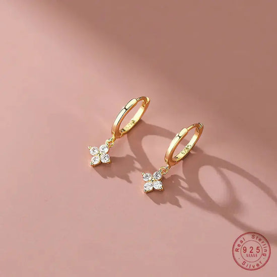 Sterling-Silver-Floral-Sweet-Earrings-Uniquely-Yours-Designs-84429715 - Uniquely Yours Designs