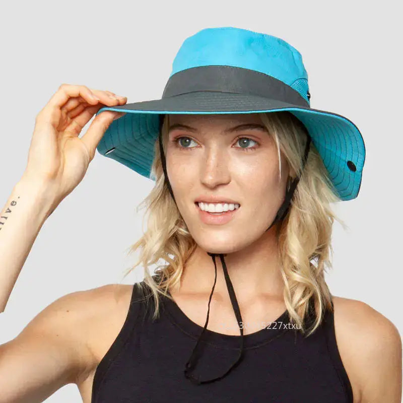 Summer-Sun-Hat-Wide-Brim-UV-Protection-Uniquely-Yours-Designs-84433154 - Uniquely Yours Designs