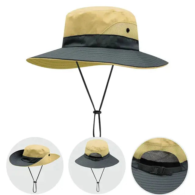 Summer-Sun-Hat-Wide-Brim-UV-Protection-Uniquely-Yours-Designs-84434188 - Uniquely Yours Designs