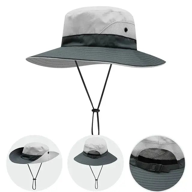 Summer-Sun-Hat-Wide-Brim-UV-Protection-Uniquely-Yours-Designs-84434297 - Uniquely Yours Designs