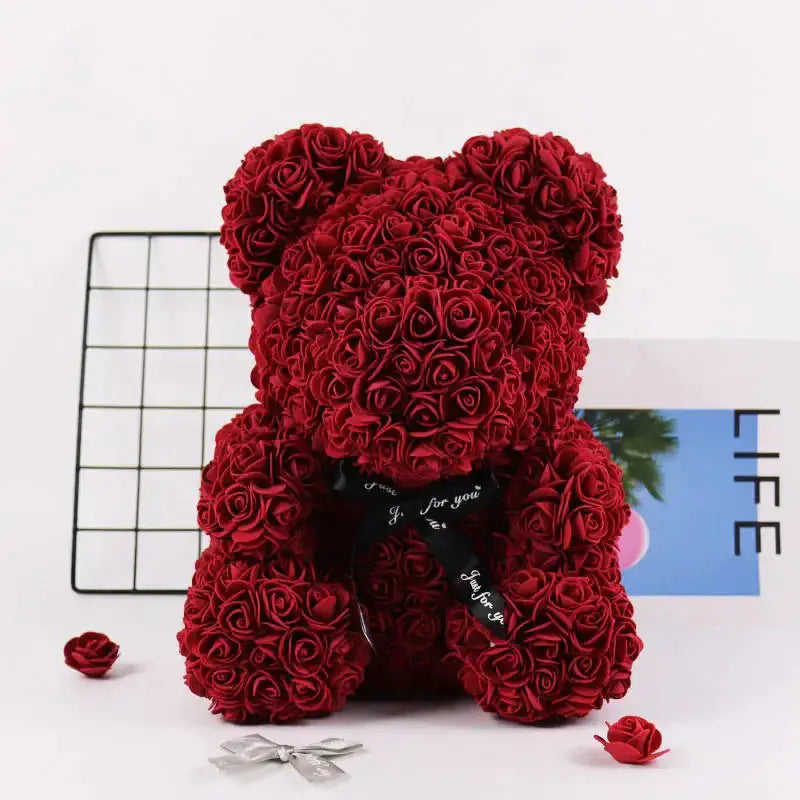Valentine's RoseBloom Bear Uniquely Yours Designs