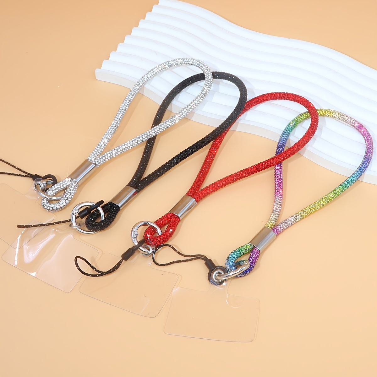 Full Diamond Mobile Phone Lanyard | Rhinestone Wrist Mobile Phone Chain